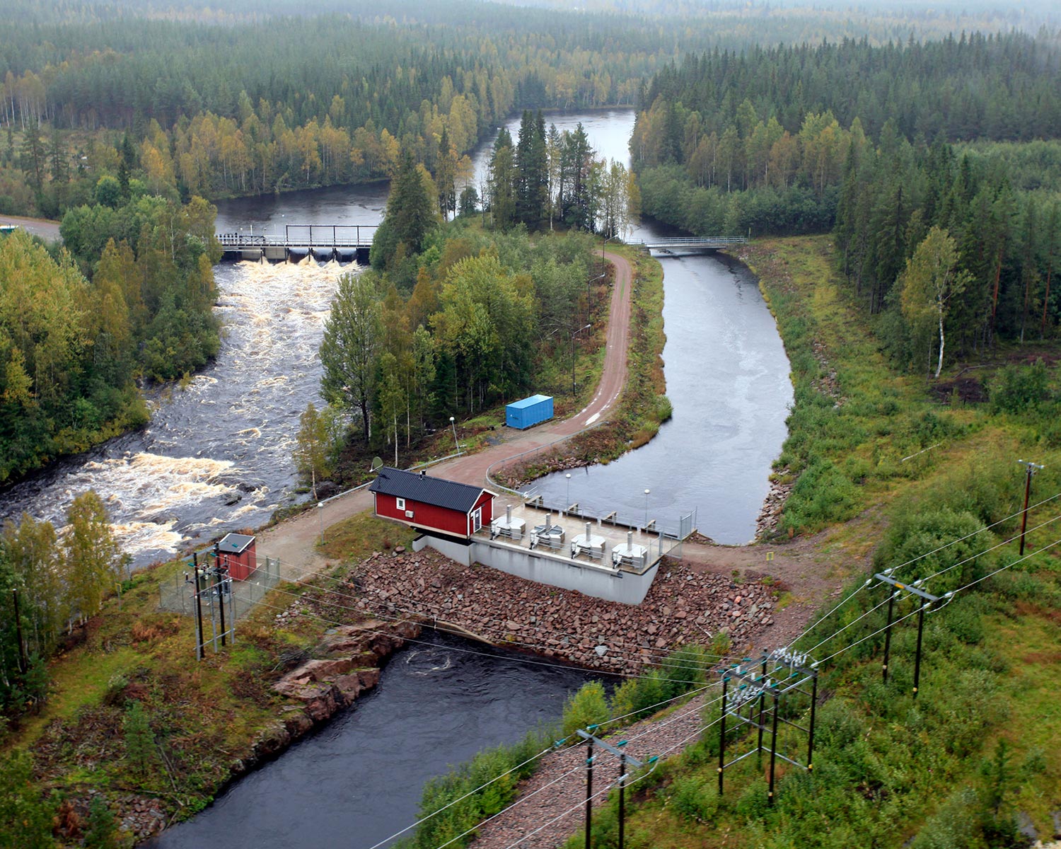 Gammelby hydropower plant