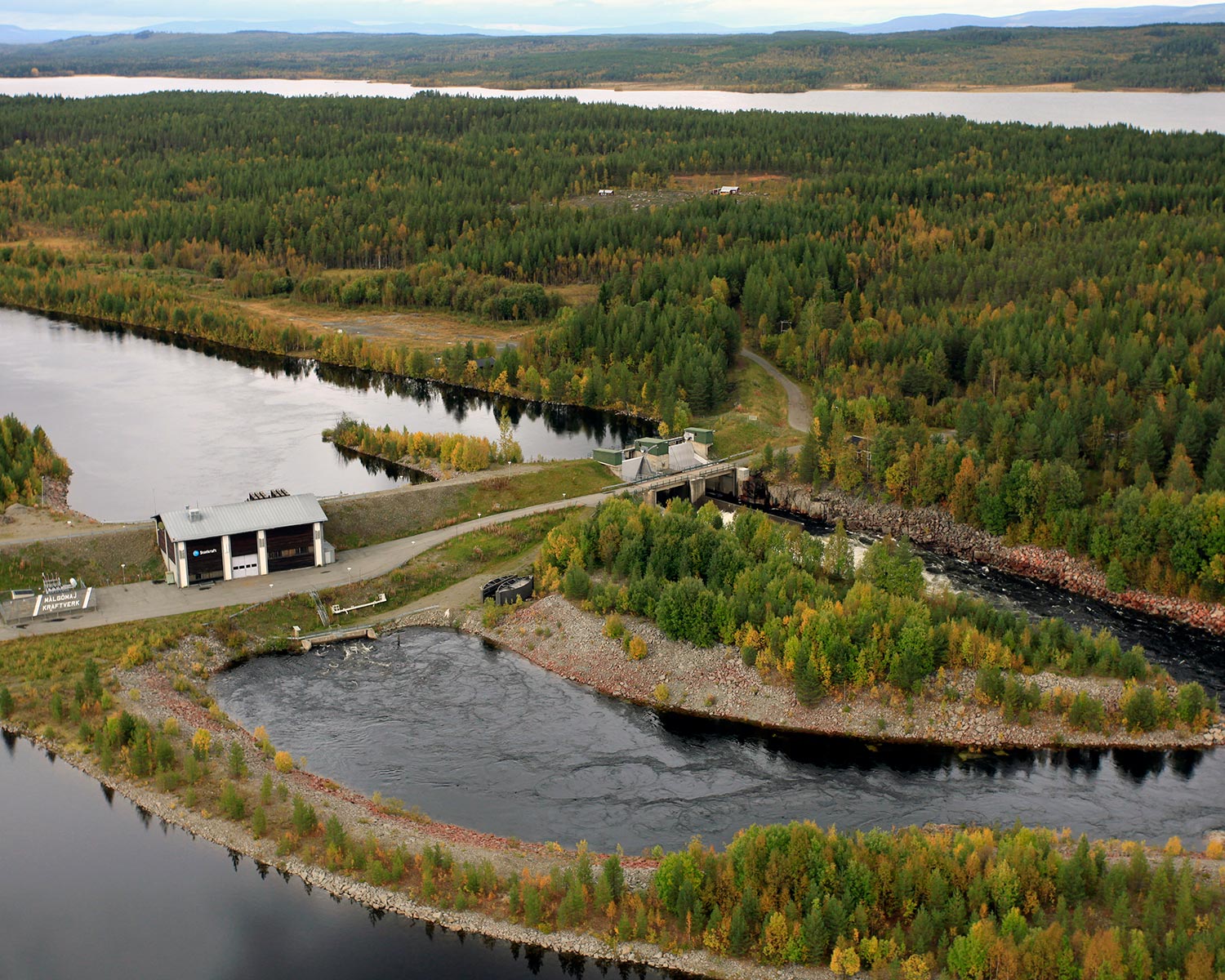 Malgomaj hydropower plant