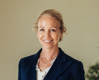 Woman smiling